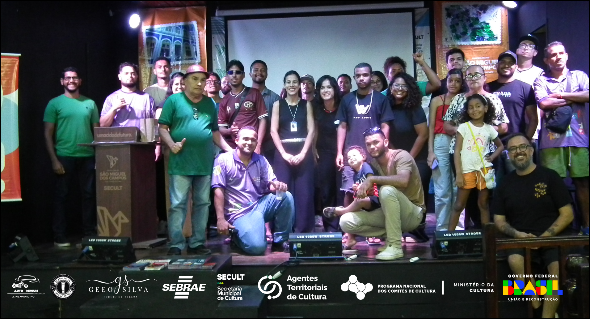 Fotografia com participantes